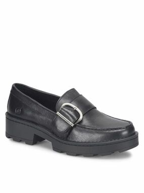 Born Contessa Lug Sole Leather Loafers Women’s Size 7